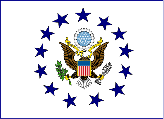 Title: Chief of Diplomatic Mission Flag - Description: Chief of Diplomatic Mission Flag