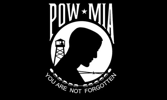 Title: POW/MIA Flag - Description: POW/MIA Flag