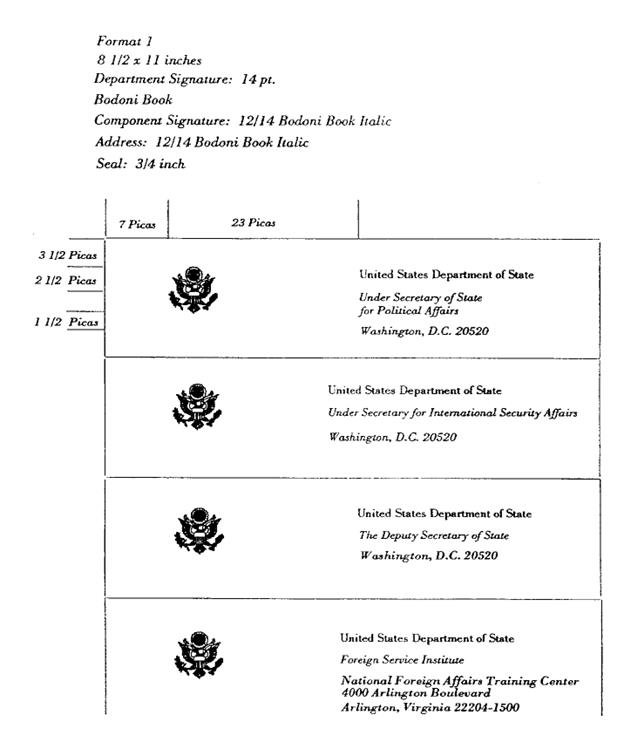 Title: Examples of letterhead - Description: Examples of letterhead