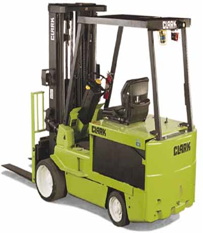 Title: 6,000-Pound Capacity Forklift Truck  - Description: 6,000-pound capacity forklift truck 